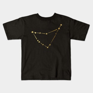 Astrology Constellation Zodiac Star Sign Capricorn Kids T-Shirt